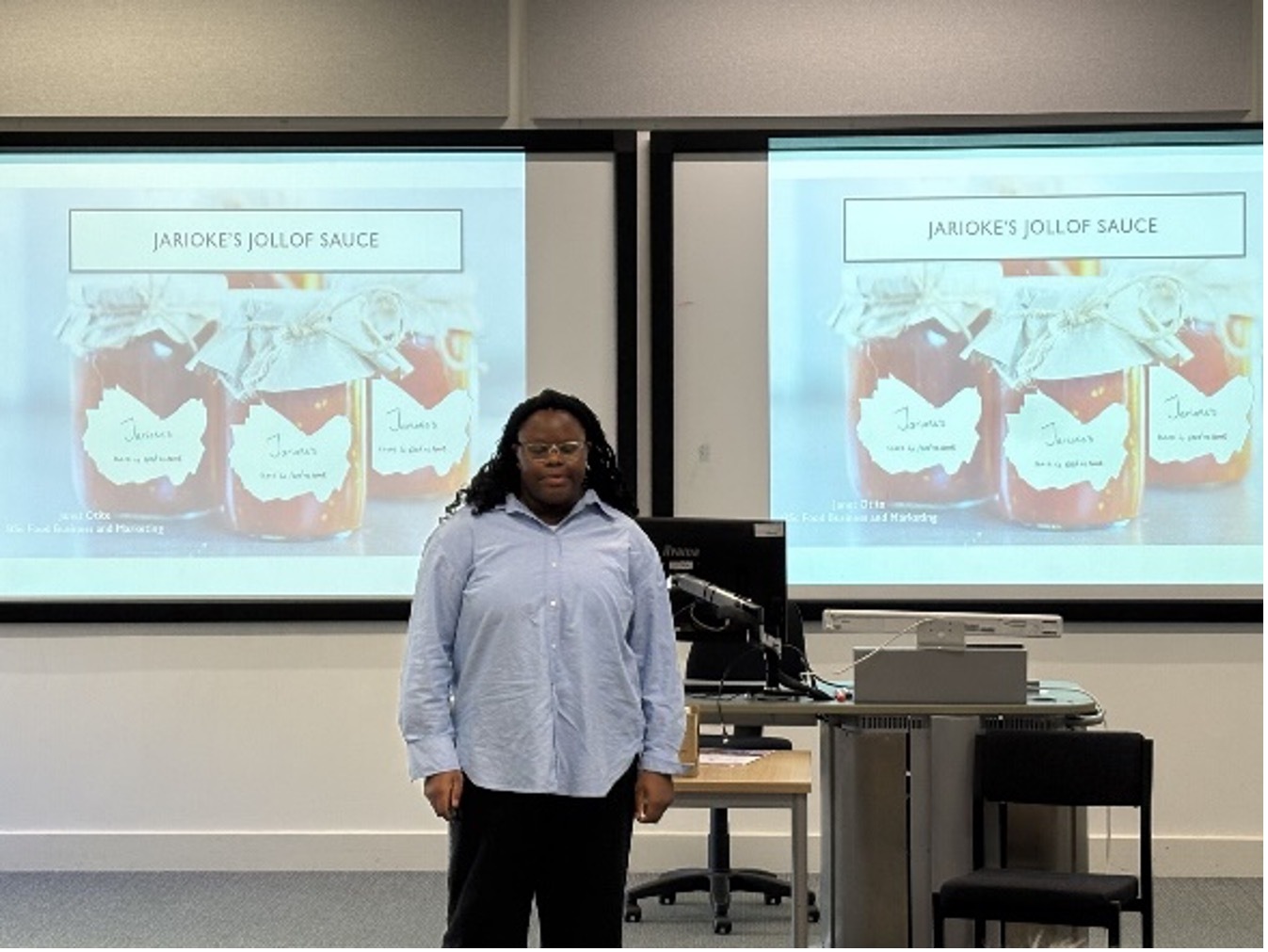 IDEAFEST Janet Otite standing