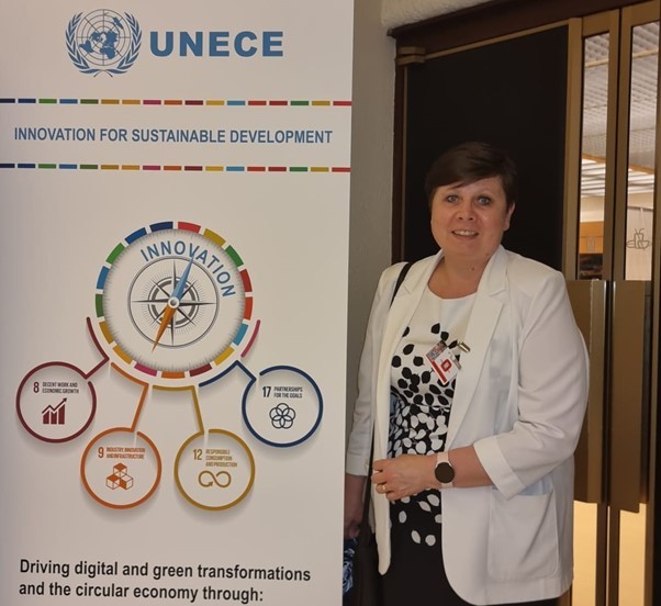 Professor Yelena Kalyuzhnova delivers United Nations Economic Commission for Europe presentation